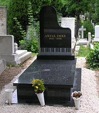 Antal Imre sírja