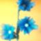 kék virágszál