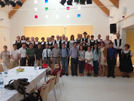 Nemzetközi sinológus küldöttség Pilisszentkereszten 14