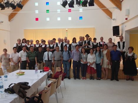 Nemzetközi sinológus küldöttség Pilisszentkereszten 19