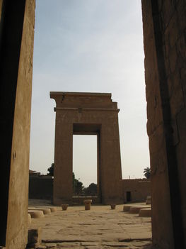 Déli kapuja az Amon-templomkörzetnek