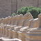 Karnaki templom "főbejáratának" szfinxsora