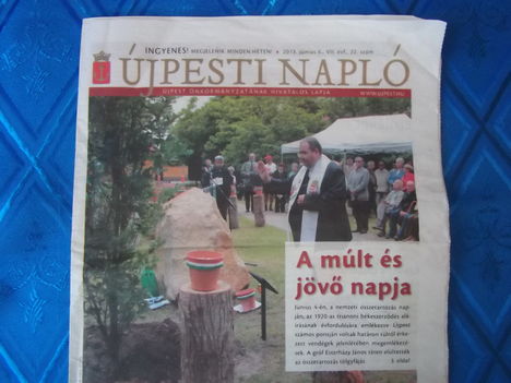 Nemzeti összetartozás Napja Újpesten 2013.jún.4.