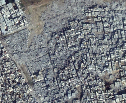 USA bombázza Damaszkusz városát Szíriában