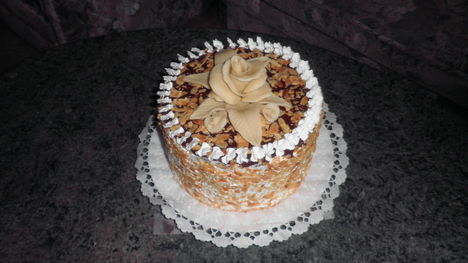 Csokis-mandulás túró torta Anna napra 2013