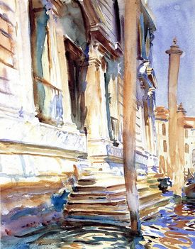 J_S_Sargent - doorway_of_a_venetian_palace