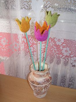Nemezelt tulipánok