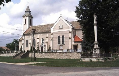 A kónyi templom 2009-ben.