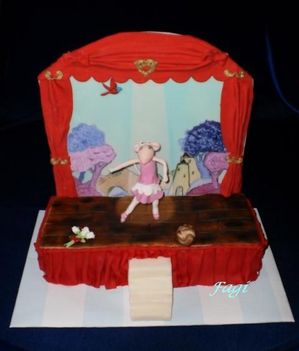 Angelina balerina torta