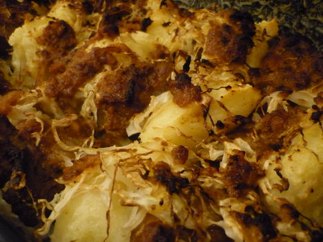 Krumpliganca , sult oldalassal