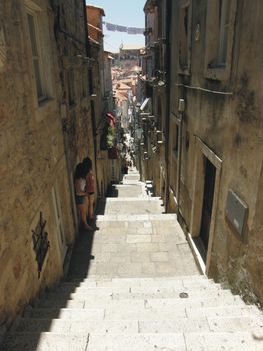Dubrovnik, utcarészlet