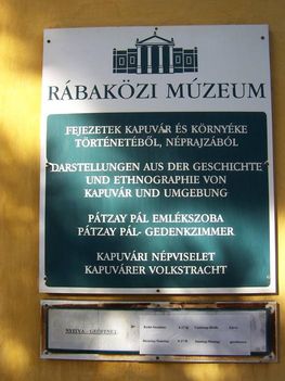 Rábaközi _múzeum_Kapuvár