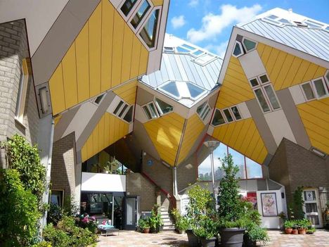 Cubic Houses, Rotterdam, Hollandia