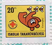 Iskolai takarékbélyeg 20 Ft