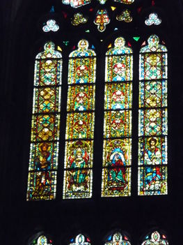 Regensburg-ólomüveg ablak