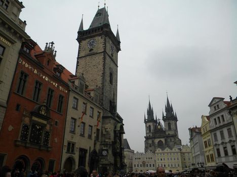 Prága-Óváros tér- az Orlojjal