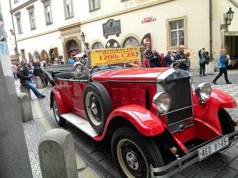 Prága-Városnéző autó