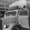1950. Igazoltató rendőr a Nagykörúton. (Német Opel Blitz tgk