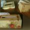 Decoupage - vintage zsebkendo doboz