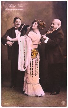 Sterelisky_Fedák_Sári_mint_Ilona_és_a_cigányok_1910