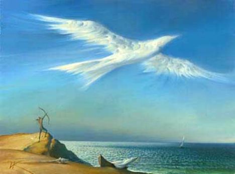 252) Sky Target by Vladimir Kush