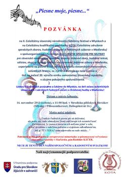 KÓTA Országos Szlovák Nemzetiségi Népzenei Minősítő Verseny és Seregszemle (Pilisszentkereszt) 1