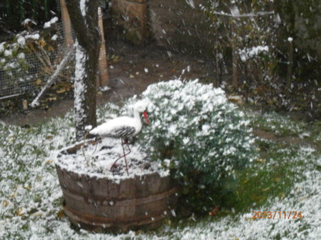 Eső hóesés 2013, Nov. 25. 