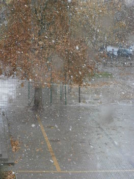 Az első hó - November 25., délután az iskolában
