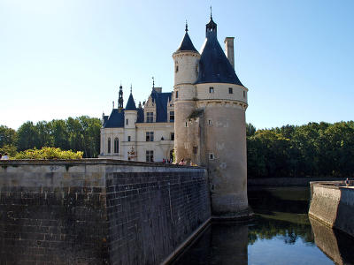 a Chenonceaux-i kastély,Franciaország