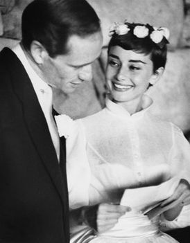 Audrey com Mel Ferrer 1954