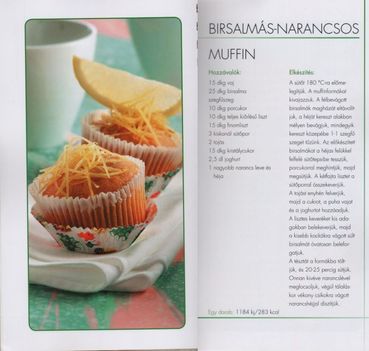 Birsalmás - narancsos muffin