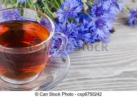 búzavirág tea