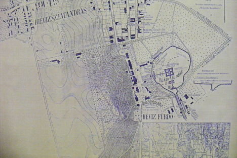 Hévíz és Hévízszentandrás térképe 1925-ből