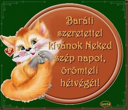 Nagyon szép hétvégét mindenkinek !