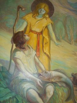 Szent Raffael arkangyal festménye