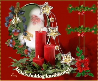 Minden kedves klubtagnak Békés, boldog Karácsonyi ünnepeket kívánok!