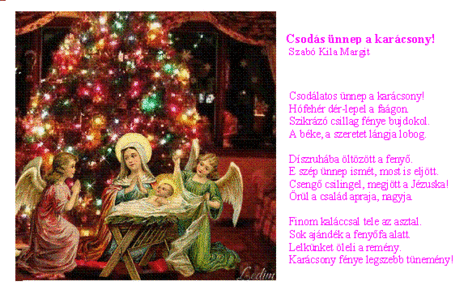  Csodás ünnep a karácsony, Szabó Kila Margit