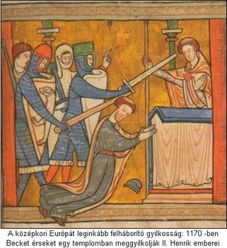 December 29:Becket Szent Tamás, a canterburyi érsek 