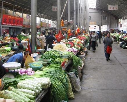 The_farmer's_market_near_the_Potala_in_Lhasa