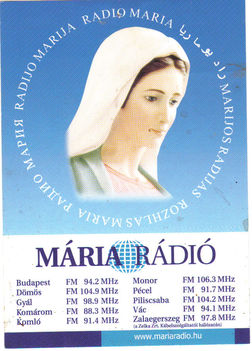 Mária rádió 8.születésnapja van ma .