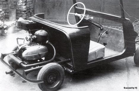 1954 Úttörö Microcar - Csepel 250 cc Engine (Hungary)