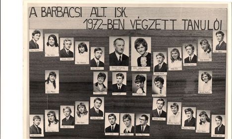 8.osztály, 1972