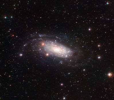 Az NGC 3261 spirálgalaxis az ESO távcsövének felvételén