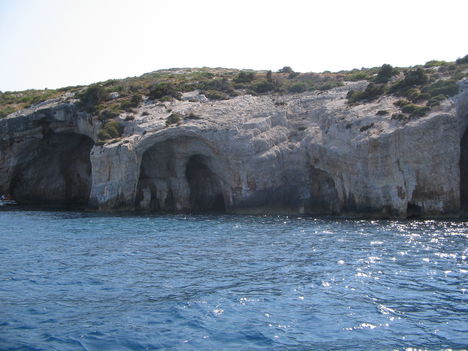 ZAKHYNTOS, kék barlang 2008