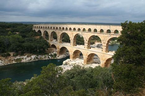Pont du Gard Nimes, Franciaország