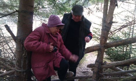 Zsuzsa ismét látogatóban Székelyföldön 