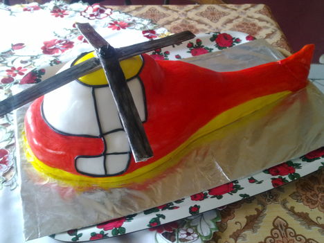Tejszínes csoki torta