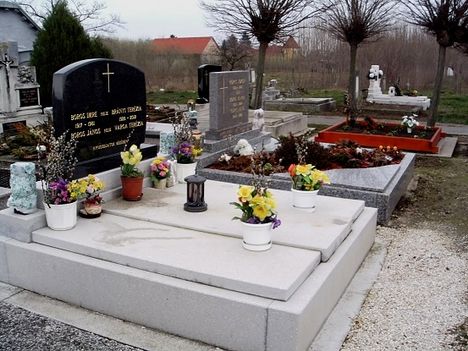 Kora tavasz a temetőben- 2014.