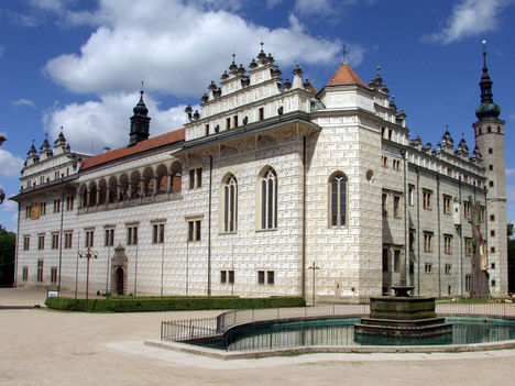 Waldstein gróf kastélya Smetana szülővárosában, a cseh Litomyšlben