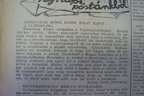 Bősárkányi híd, 1952.08.13.4.o